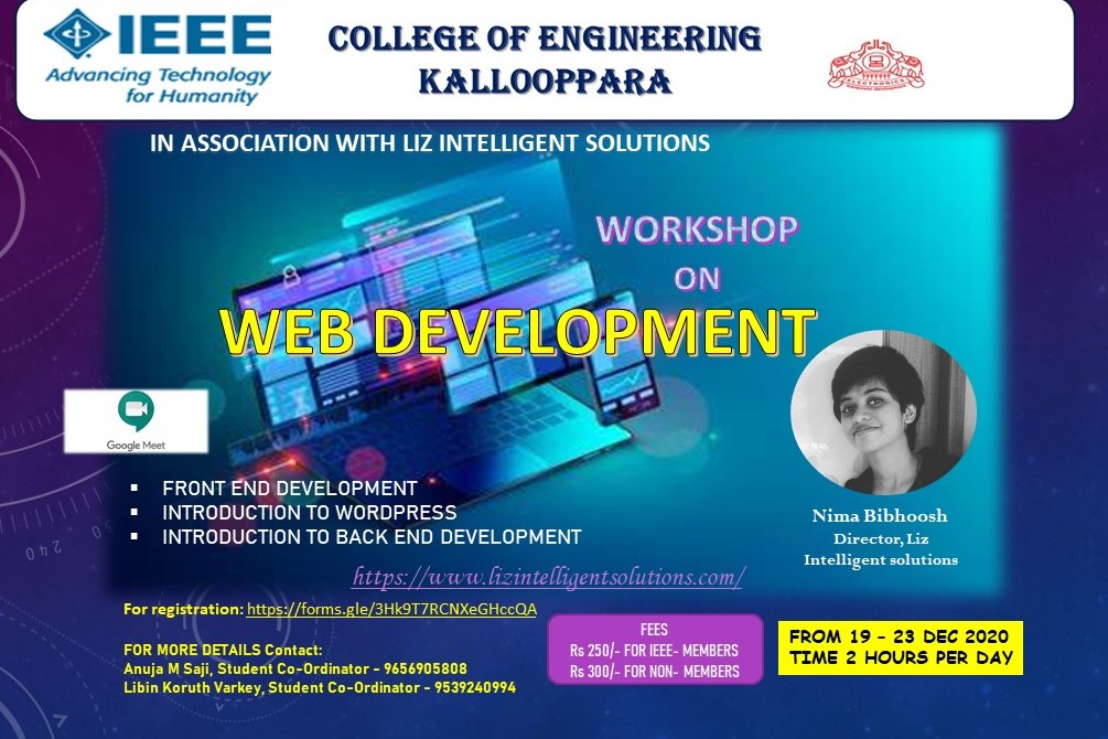 IEEE Web Development Poster